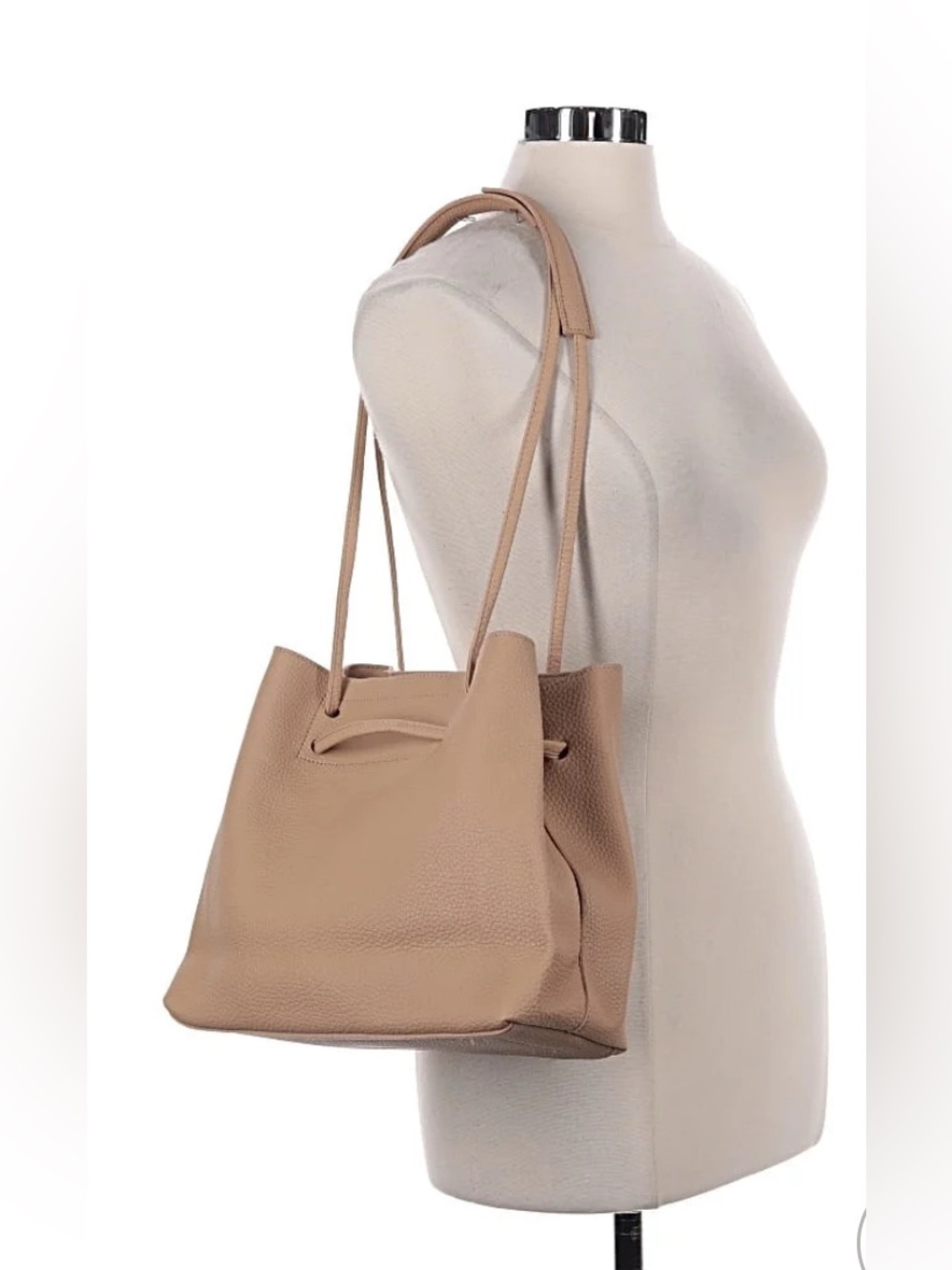 8 Other Reasons Tan Pebbled Leather Shoulder Bag NWT